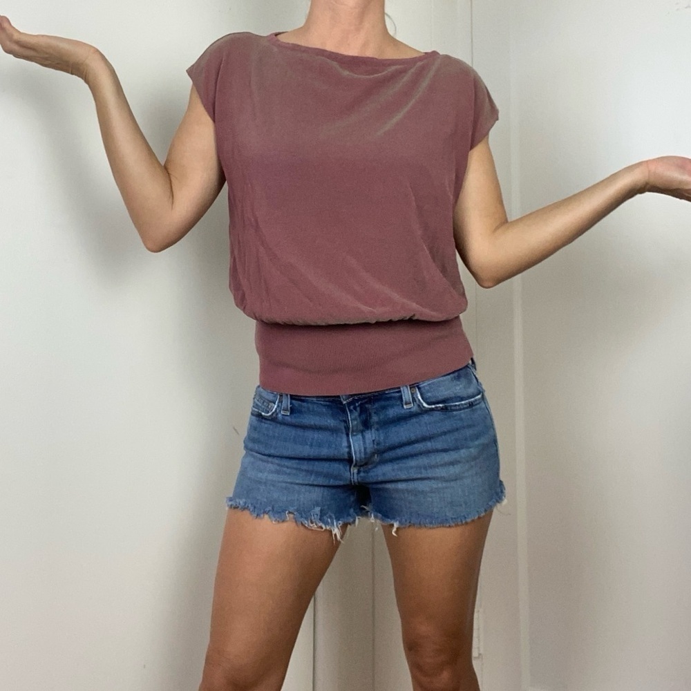 Babette Iridescent 90s Y2K Top size Small - Picture 2 of 7